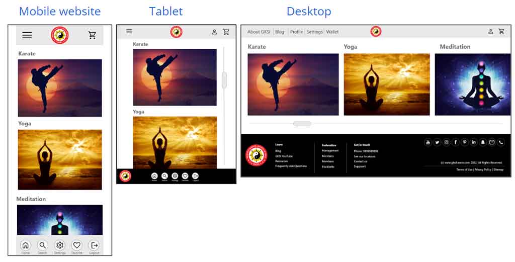 Responsive designs